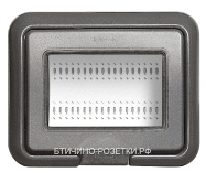 Bticino Idrobox IP55 Серый Living Крышка защитная