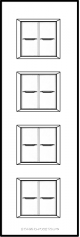 BT Axolute Жемчужное Серебро Рамка 2+2+2+2 мод прямоугольная (надпись вертикально)